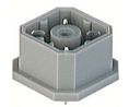 Kabelkontakt, Plugg, 250V, 10A, Contacts - 4
